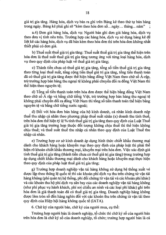TOÀN VĂN: Dự thảo Nghị định quy định về hóa đơn điện tử, chứng từ điện tử- Ảnh 20. TOÀN VĂN: Dự thảo Nghị định quy định về hóa đơn điện tử, chứng từ điện tử- Ảnh 20.