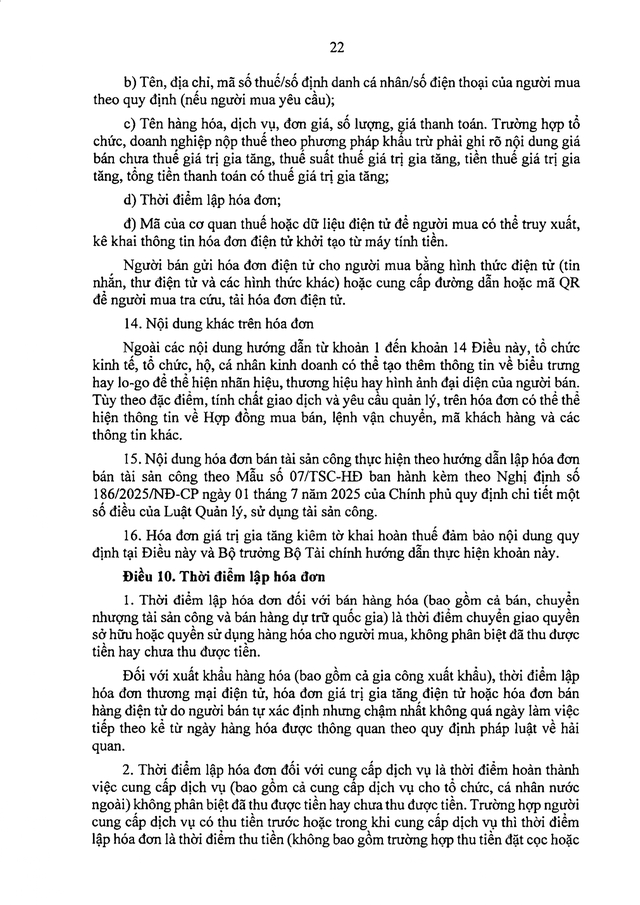 TOÀN VĂN: Dự thảo Nghị định quy định về hóa đơn điện tử, chứng từ điện tử- Ảnh 24. TOÀN VĂN: Dự thảo Nghị định quy định về hóa đơn điện tử, chứng từ điện tử- Ảnh 24.