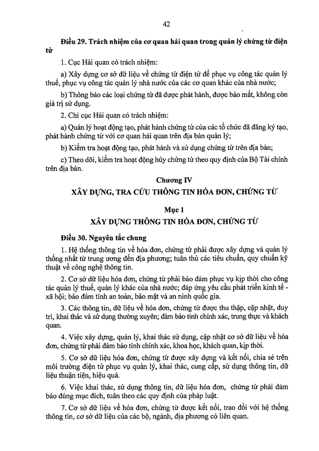 TOÀN VĂN: Dự thảo Nghị định quy định về hóa đơn điện tử, chứng từ điện tử- Ảnh 44. TOÀN VĂN: Dự thảo Nghị định quy định về hóa đơn điện tử, chứng từ điện tử- Ảnh 44.