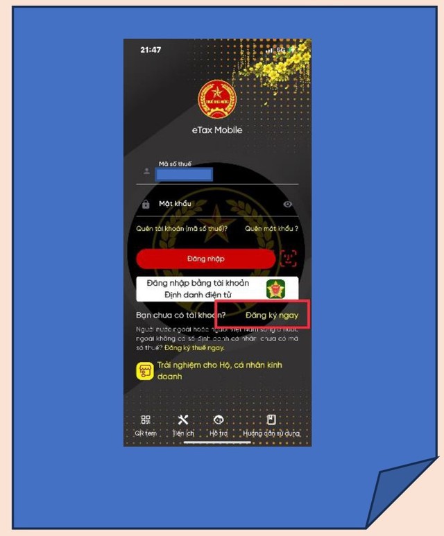 HƯỚNG DẪN ĐĂNG KÝ TÀI KHOẢN THUẾ - Ảnh 2.