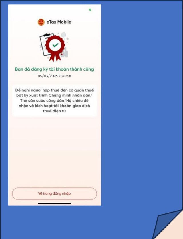 HƯỚNG DẪN ĐĂNG KÝ TÀI KHOẢN THUẾ - Ảnh 6.