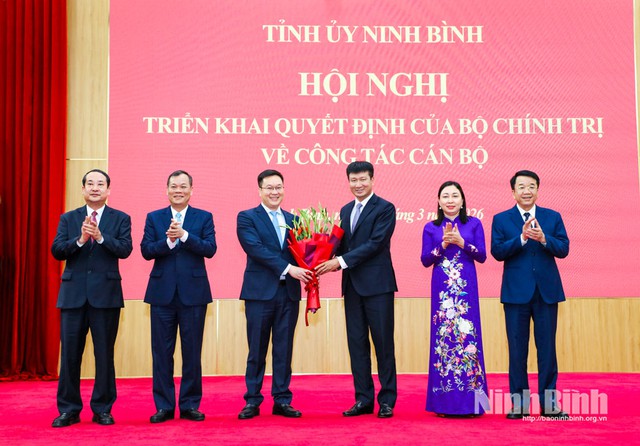 Bộ Chính trị chỉ định đồng chí Trần Đăng Quỳnh giữ chức Phó Bí thư Tỉnh ủy Ninh Bình- Ảnh 2.