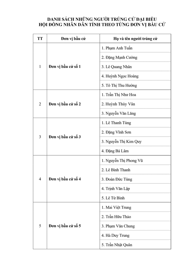Danh sách trúng cử đại biểu HĐND tỉnh Gia Lai nhiệm kỳ 2026 - 2031- Ảnh 2.