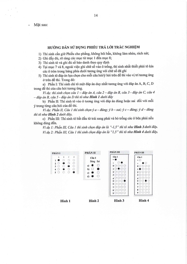 Công văn 1257/BGDĐT-QLCL: Hướng dẫn tổ chức Kỳ thi tốt nghiệp THPT 2026- Ảnh 14.
