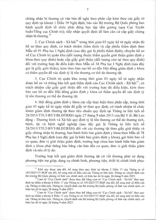 Quy trình công nhận, thực hiện chế độ ưu đãi với người có công thuộc trách nhiệm Bộ Quốc phòng- Ảnh 8.