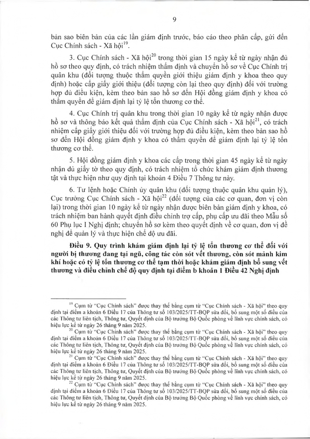 Quy trình công nhận, thực hiện chế độ ưu đãi với người có công thuộc trách nhiệm Bộ Quốc phòng- Ảnh 10.
