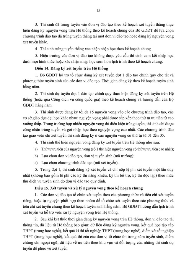 TOÀN VĂN: Quy chế TUYỂN SINH 2026 của Đại học Quốc gia Hà Nội- Ảnh 17. TOÀN VĂN: Quy chế TUYỂN SINH 2026 của Đại học Quốc gia Hà Nội- Ảnh 17.