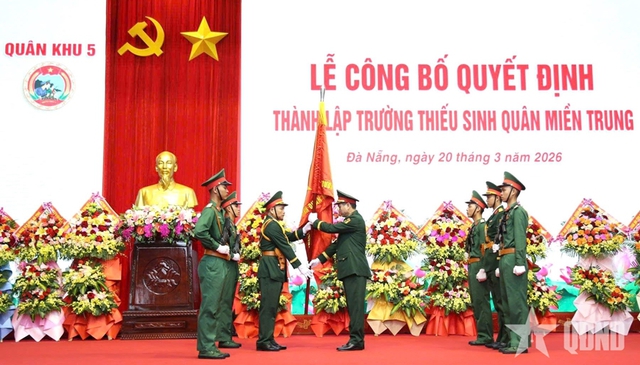 Thành lập Trường Thiếu sinh quân miền Trung- Ảnh 2.