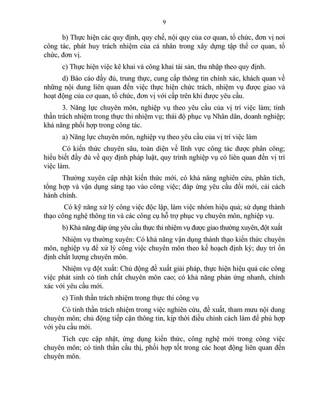 TOÀN VĂN: Dự thảo Nghị định quy định khung tiêu chí đánh giá, xếp loại chất lượng đơn vị sự nghiệp công lập và viên chức- Ảnh 9.