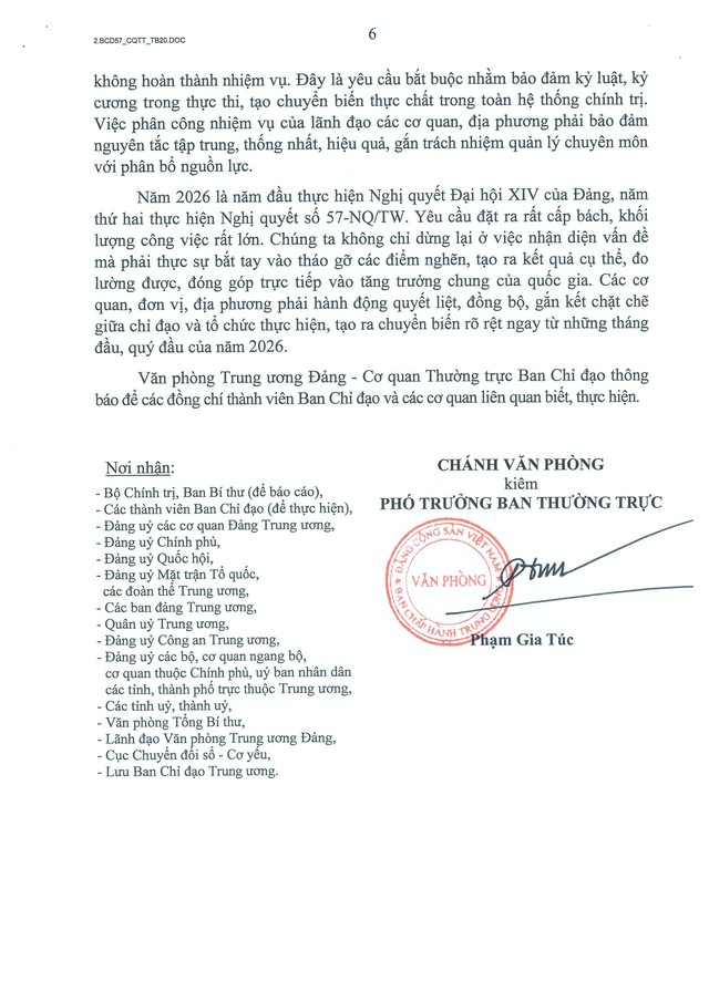 Thông báo số 20-TB/CQTTBCĐ: Quyết liệt triển khai 7 nhóm nhiệm vụ trọng tâm về phát triển khoa học, công nghệ, đổi mới sáng tạo và chuyển đổi số- Ảnh 10.