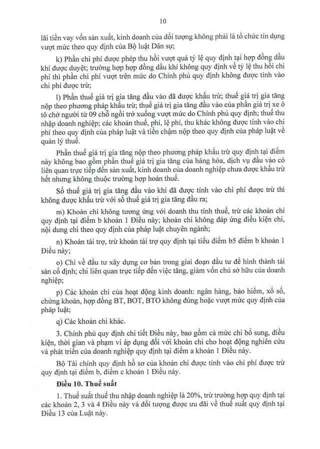 Văn bản hợp nhất số 61/VBHN-VPQH về Luật Thuế thu nhập Doanh nghiệp- Ảnh 10.