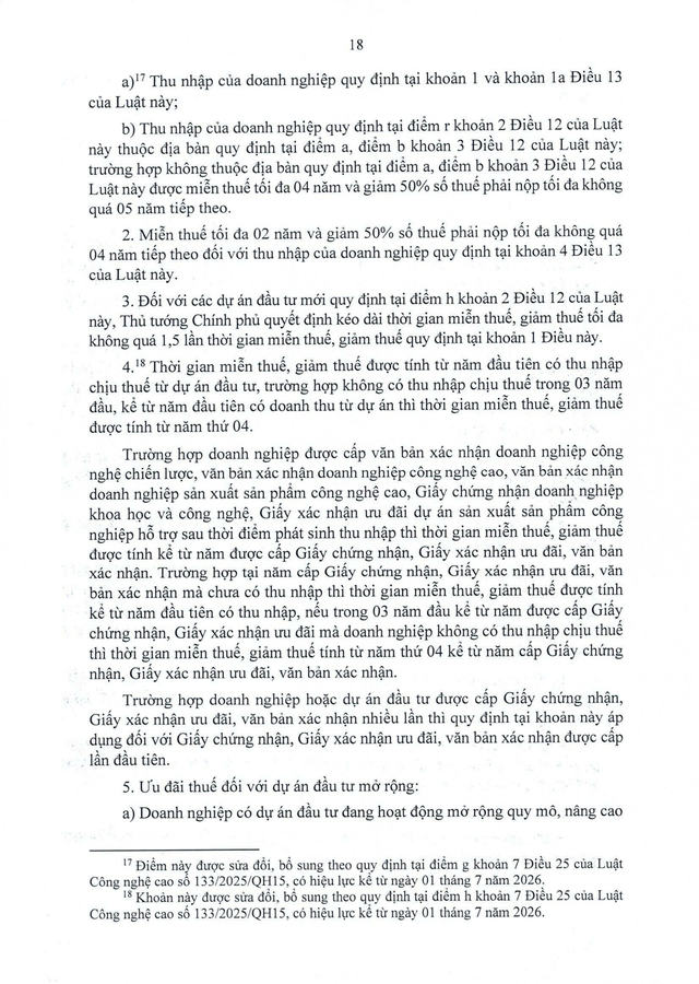 Văn bản hợp nhất số 61/VBHN-VPQH về Luật Thuế thu nhập Doanh nghiệp- Ảnh 18.