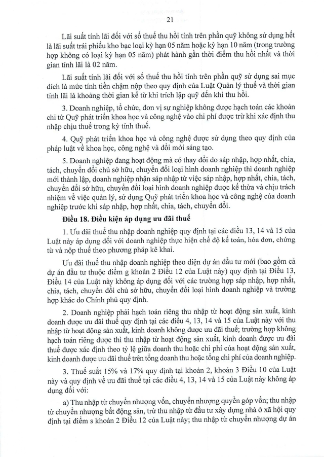 Văn bản hợp nhất số 61/VBHN-VPQH về Luật Thuế thu nhập Doanh nghiệp- Ảnh 21.