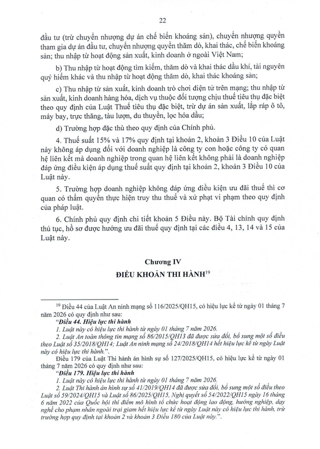 Văn bản hợp nhất số 61/VBHN-VPQH về Luật Thuế thu nhập Doanh nghiệp- Ảnh 22.