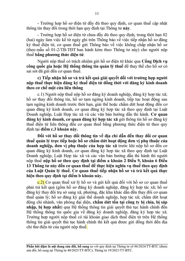 TOÀN VĂN: Dự thảo Thông tư về đăng ký thuế- Ảnh 11.