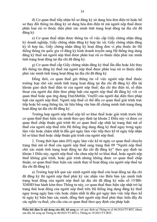 TOÀN VĂN: Dự thảo Thông tư về đăng ký thuế- Ảnh 34.