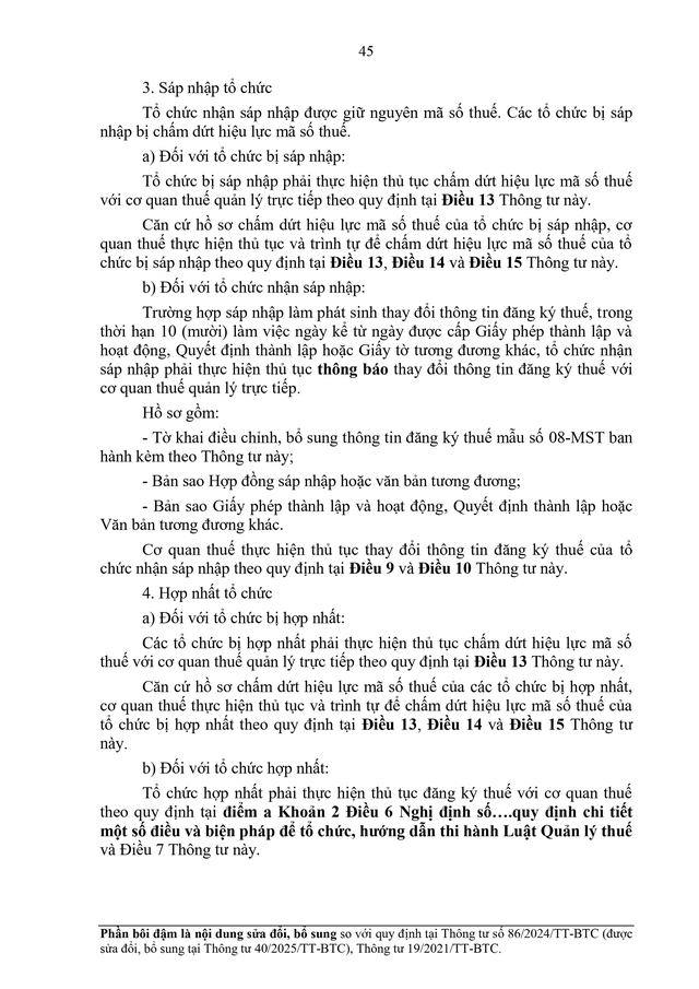 TOÀN VĂN: Dự thảo Thông tư về đăng ký thuế- Ảnh 45.