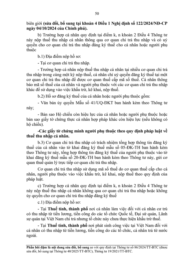 TOÀN VĂN: Dự thảo Thông tư về đăng ký thuế- Ảnh 50.
