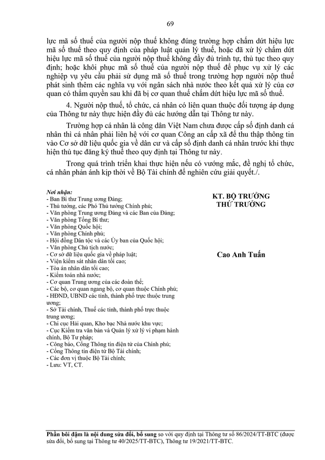 TOÀN VĂN: Dự thảo Thông tư về đăng ký thuế- Ảnh 69.