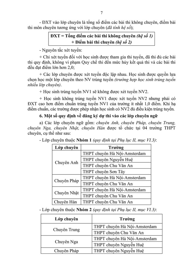 Hướng dẫn tuyển sinh vào lớp 10 trung học phổ thông năm học 2026-2027 của TP Hà Nội- Ảnh 34.
