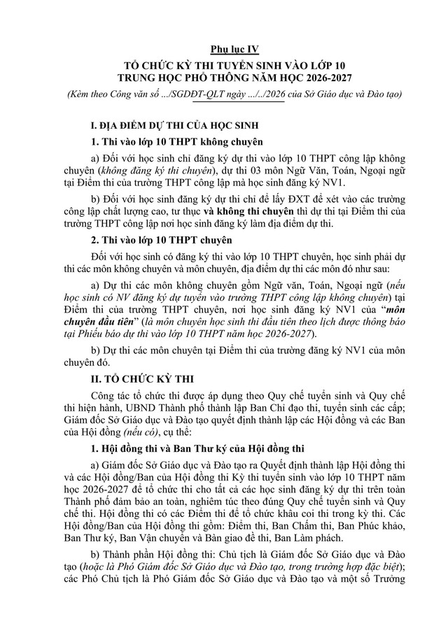 Hướng dẫn tuyển sinh vào lớp 10 trung học phổ thông năm học 2026-2027 của TP Hà Nội- Ảnh 44.
