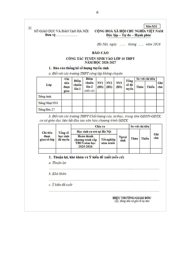 Hướng dẫn tuyển sinh vào lớp 10 trung học phổ thông năm học 2026-2027 của TP Hà Nội- Ảnh 67.