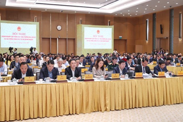 TỔNG THUẬT: Hội nghị "DOANH NGHIỆP GÓP PHẦN VÀO TĂNG TRƯỞNG 2 CON SỐ và THỦ TƯỚNG CHÍNH PHỦ TRI ÂN DOANH NGHIỆP"- Ảnh 8. TỔNG THUẬT: Hội nghị "DOANH NGHIỆP GÓP PHẦN VÀO TĂNG TRƯỞNG 2 CON SỐ và THỦ TƯỚNG CHÍNH PHỦ TRI ÂN DOANH NGHIỆP"- Ảnh 8.