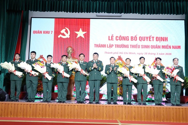 Thành lập trường Thiếu sinh quân miền Nam- Ảnh 2. Thành lập trường Thiếu sinh quân miền Nam- Ảnh 2.