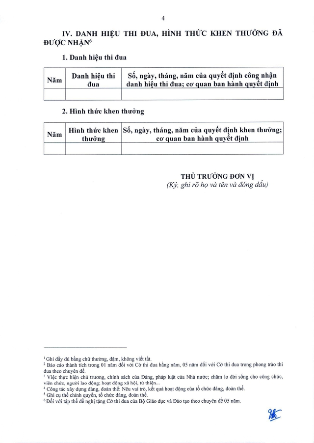 TOÀN VĂN: Thông tư 07/2026/TT-BGDĐT về lĩnh vực thi đua, khen thưởng với ngành Giáo dục- Ảnh 28. TOÀN VĂN: Thông tư 07/2026/TT-BGDĐT về lĩnh vực thi đua, khen thưởng với ngành Giáo dục- Ảnh 28.