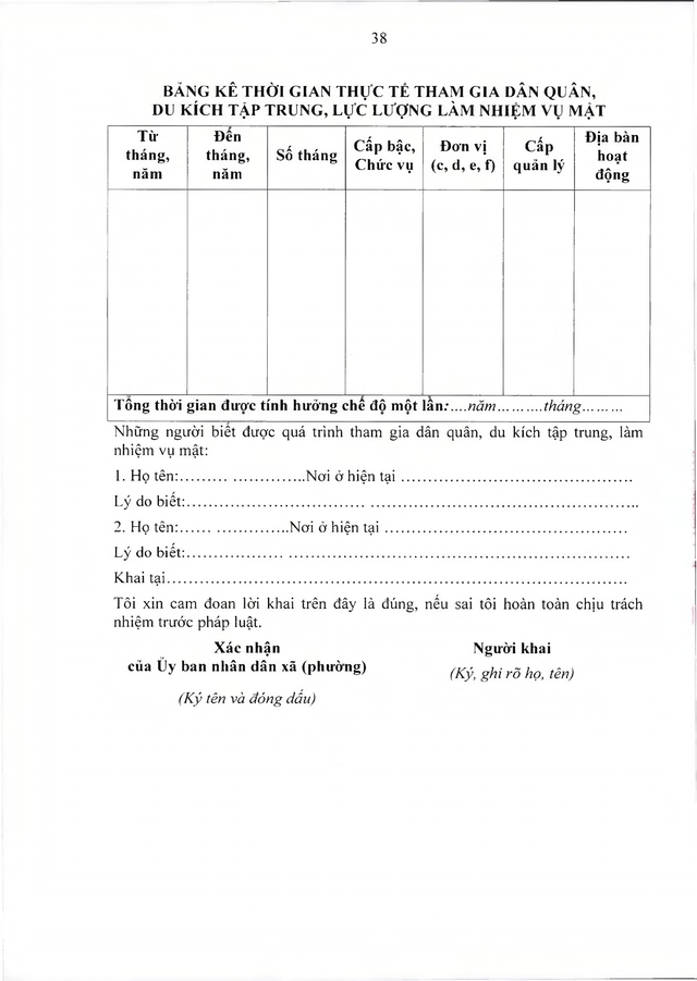 Chế độ chính sách với đối tượng trực tiếp tham gia kháng chiến chống Mỹ nhưng chưa được hưởng chính sách- Ảnh 36.