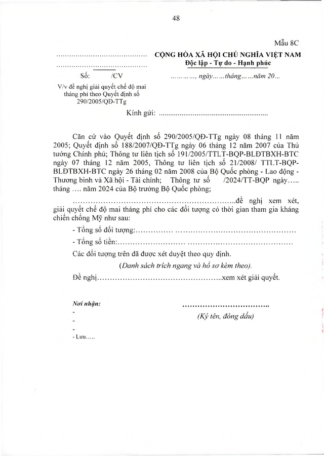 Chế độ chính sách với đối tượng trực tiếp tham gia kháng chiến chống Mỹ nhưng chưa được hưởng chính sách- Ảnh 63.