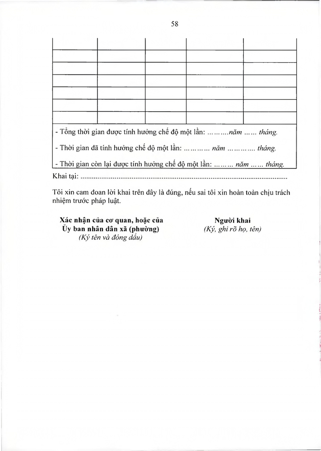 Chế độ chính sách với đối tượng trực tiếp tham gia kháng chiến chống Mỹ nhưng chưa được hưởng chính sách- Ảnh 53.