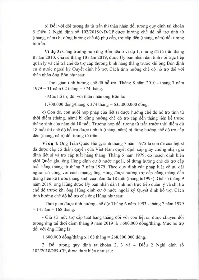 Chế độ với người Việt Nam có công, làm nhiệm vụ quốc tế đang định cư ở nước ngoài- Ảnh 4.