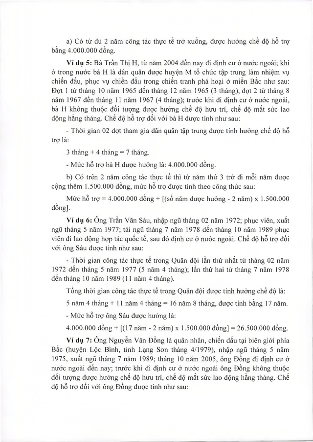 Chế độ với người Việt Nam có công, làm nhiệm vụ quốc tế đang định cư ở nước ngoài- Ảnh 5.