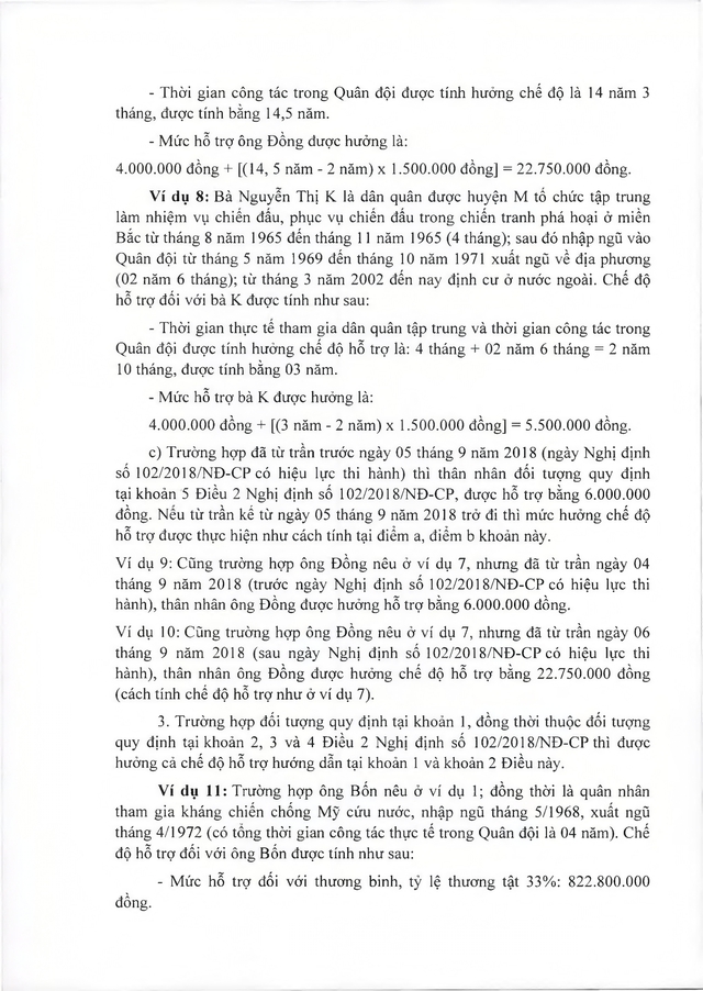Chế độ với người Việt Nam có công, làm nhiệm vụ quốc tế đang định cư ở nước ngoài- Ảnh 6.