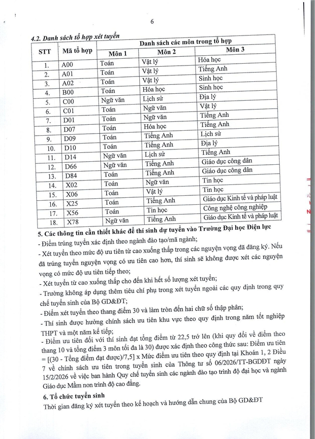 Trường Đại học Điện lực thông báo tuyển sinh 2026- Ảnh 13. Trường Đại học Điện lực thông báo tuyển sinh 2026- Ảnh 13.