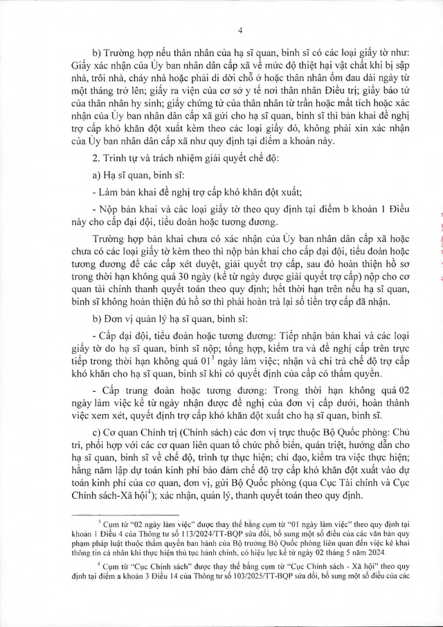 Quy định, hướng dẫn tổ chức lễ tang với quân nhân, công nhân, viên chức quốc phòng; người làm cơ yếu do Bộ Quốc phòng quản lý- Ảnh 4.