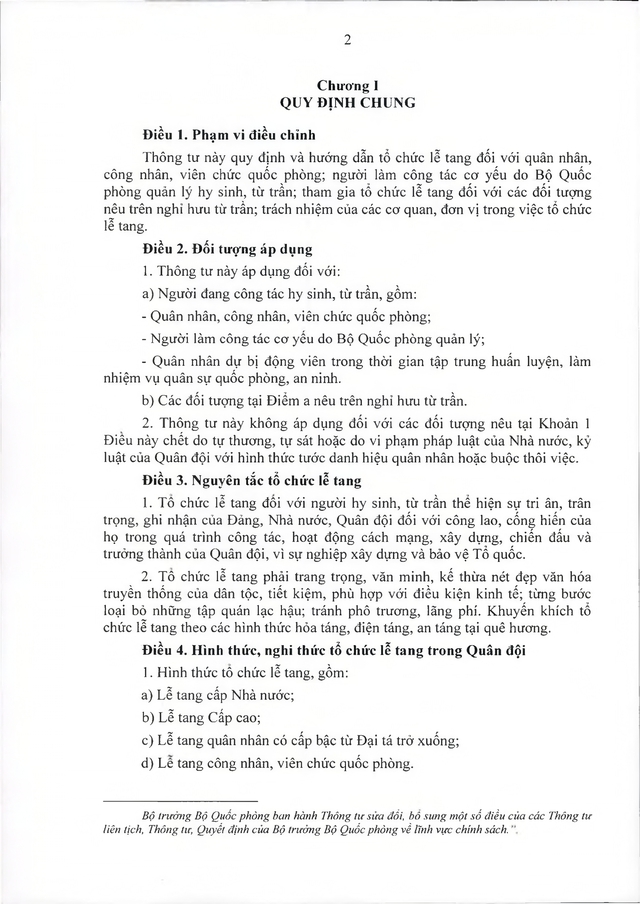 Quy định, hướng dẫn tổ chức lễ tang với quân nhân, công nhân, viên chức quốc phòng; người làm cơ yếu do Bộ Quốc phòng quản lý- Ảnh 18.