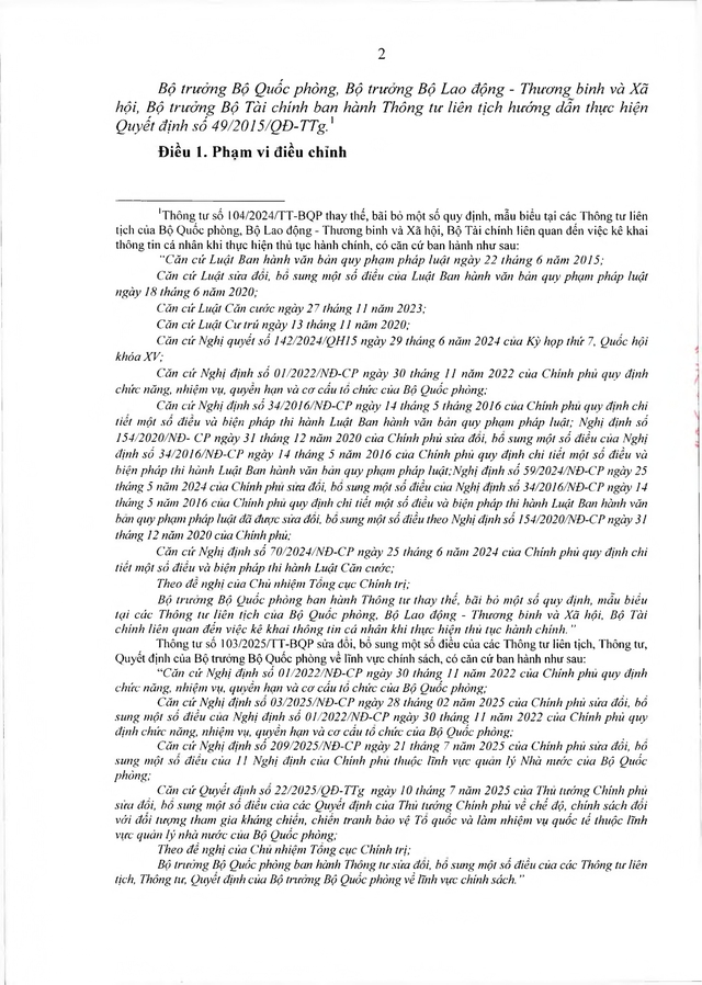 Quy định chế độ với dân công hỏa tuyến tham gia kháng chiến, làm nhiệm vụ quốc tế- Ảnh 3.