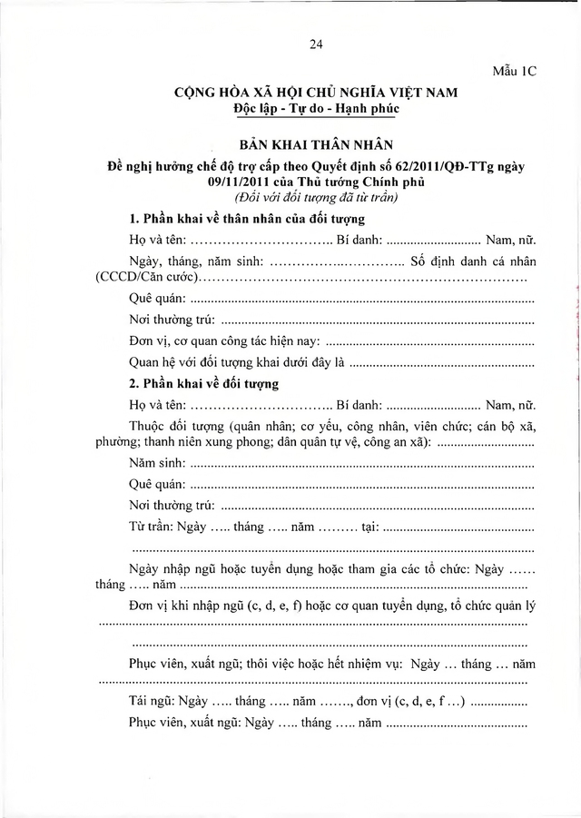 Chế độ với người tham gia chiến tranh bảo vệ Tổ quốc, làm nhiệm vụ ở Campuchia, Lào sau 30/4/1975 đã xuất ngũ- Ảnh 24. Chế độ với người tham gia chiến tranh bảo vệ Tổ quốc, làm nhiệm vụ ở Campuchia, Lào sau 30/4/1975 đã xuất ngũ- Ảnh 24.