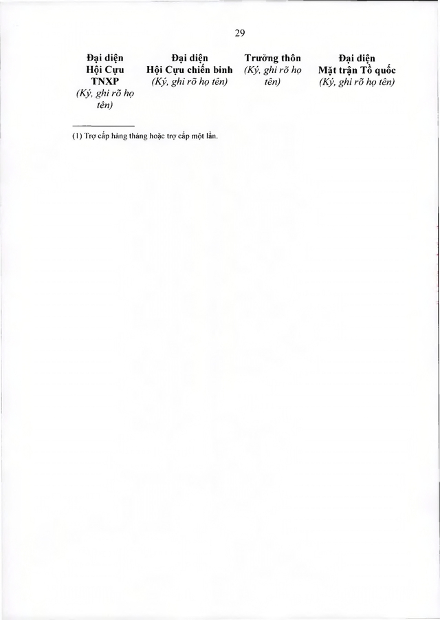 Chế độ với người tham gia chiến tranh bảo vệ Tổ quốc, làm nhiệm vụ ở Campuchia, Lào sau 30/4/1975 đã xuất ngũ- Ảnh 29. Chế độ với người tham gia chiến tranh bảo vệ Tổ quốc, làm nhiệm vụ ở Campuchia, Lào sau 30/4/1975 đã xuất ngũ- Ảnh 29.