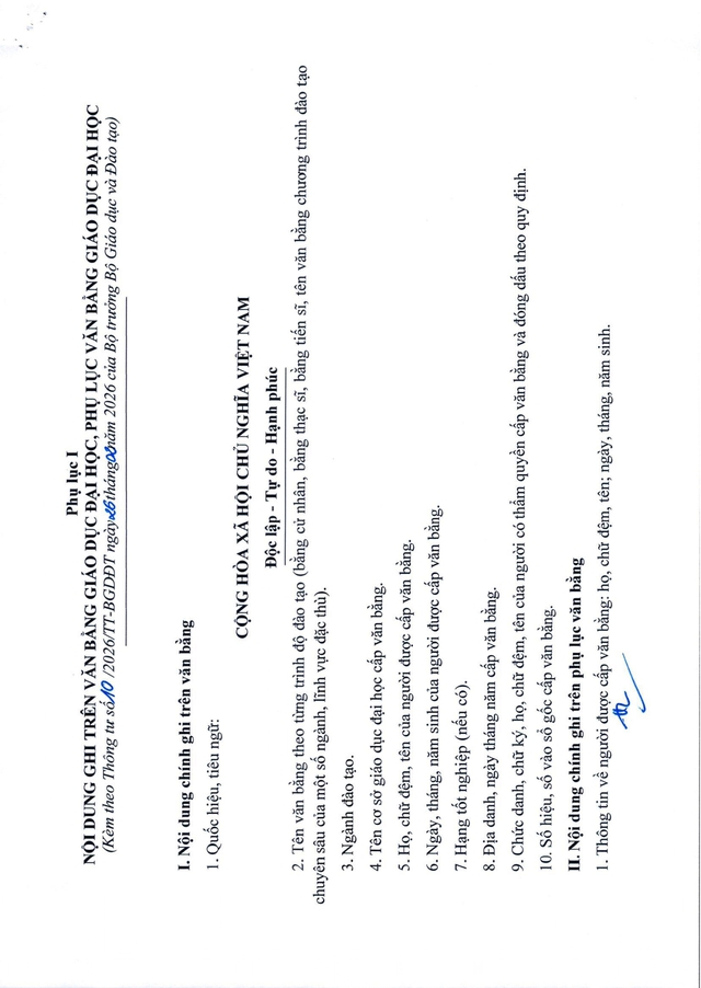 Quy chế mới về văn bằng, chứng chỉ của hệ thống giáo dục quốc dân- Ảnh 23.