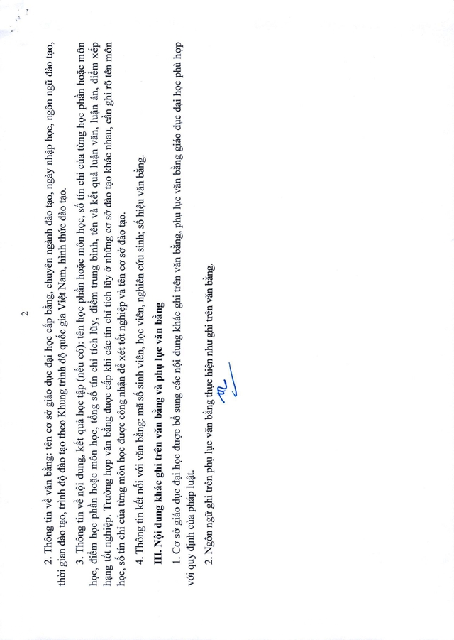 Quy chế mới về văn bằng, chứng chỉ của hệ thống giáo dục quốc dân- Ảnh 24.