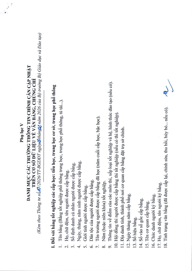 Quy chế mới về văn bằng, chứng chỉ của hệ thống giáo dục quốc dân- Ảnh 31.