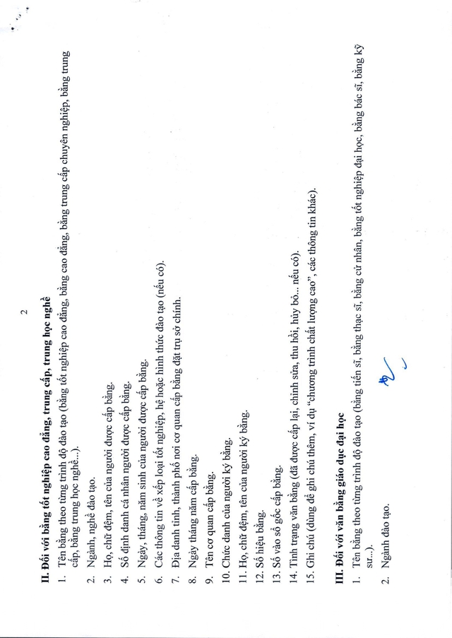 Quy chế mới về văn bằng, chứng chỉ của hệ thống giáo dục quốc dân- Ảnh 32.