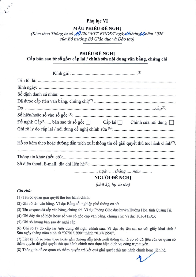 Quy chế mới về văn bằng, chứng chỉ của hệ thống giáo dục quốc dân- Ảnh 35.