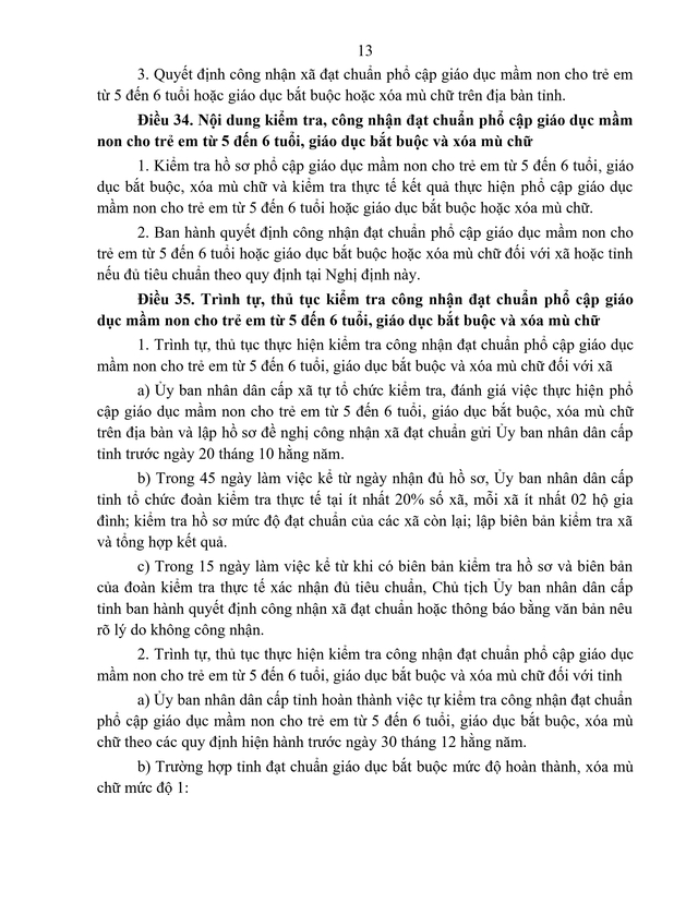 Đề xuất quy định phổ cập giáo dục mầm non cho trẻ 5 - 6 tuổi, giáo dục bắt buộc, xóa mù chữ- Ảnh 15.