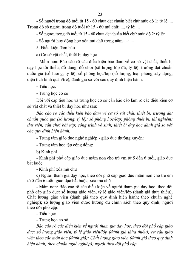 Đề xuất quy định phổ cập giáo dục mầm non cho trẻ 5 - 6 tuổi, giáo dục bắt buộc, xóa mù chữ- Ảnh 25.