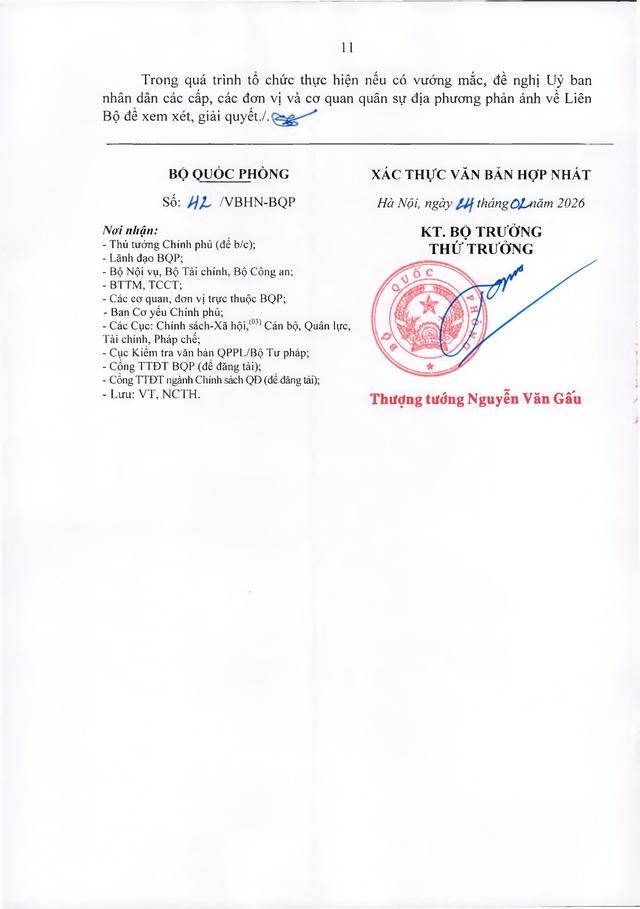 Chế độ với quân nhân, công nhân viên quốc phòng tham gia chống Pháp phục viên từ 31/12/1960 về trước- Ảnh 11.