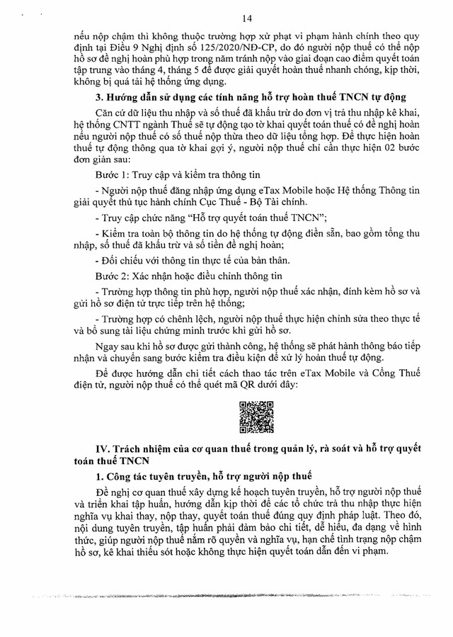 Hướng dẫn quyết toán thuế thu nhập cá nhân đối với thu nhập từ tiền lương, tiền công- Ảnh 14.